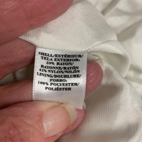 Lemon print dress Ann Taylor SZ 4 sheer banded waist retro full skirt whimsical - Picture 7 of 12